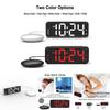 Modern Minimalist Electronic Alarm Clock With Strong Vibration And Dual Ringtone For Heavy Sleepers