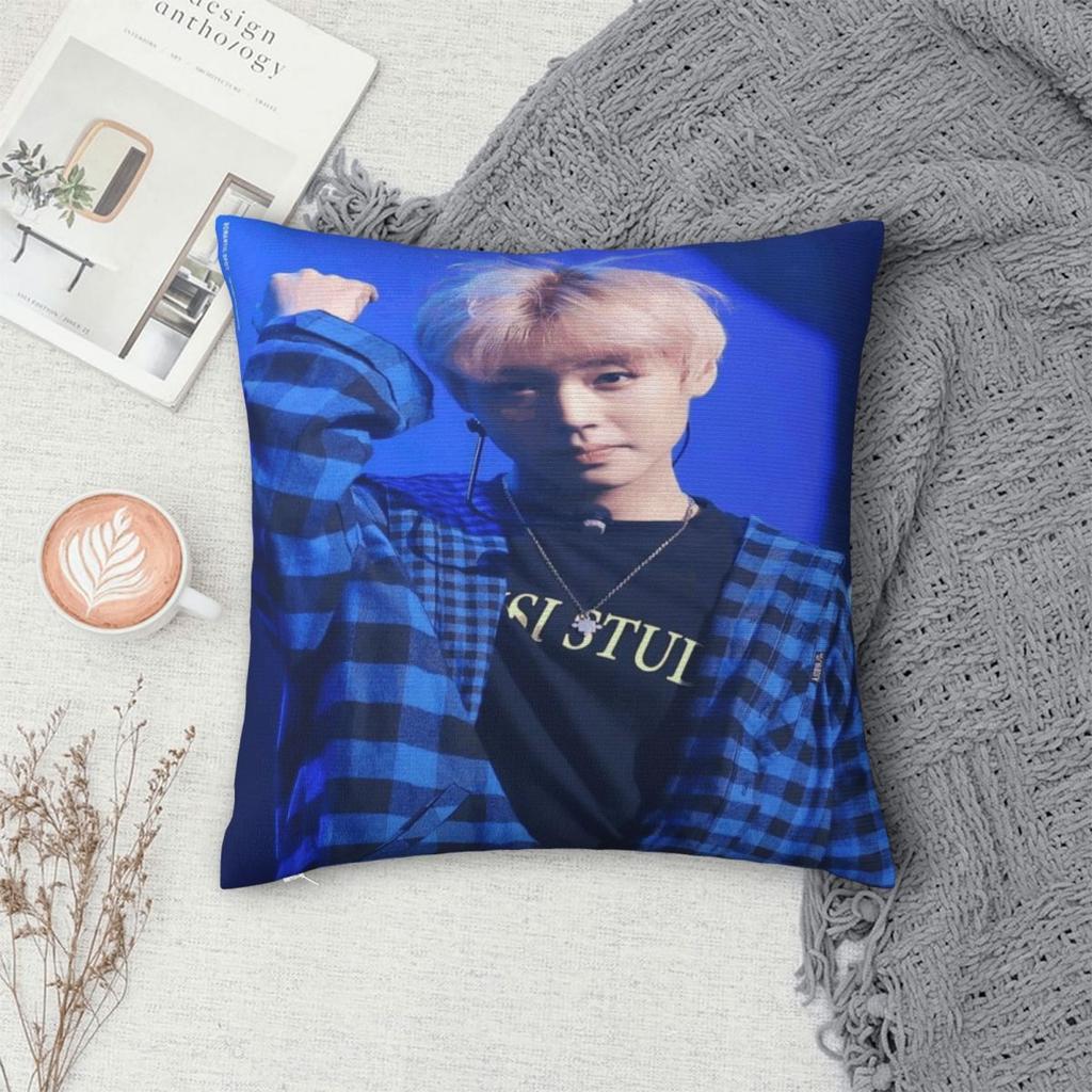 Bed Decoration Park Ji Hoon Fan Gift Pillowcase Merch Pillow Cover Square Multi Size