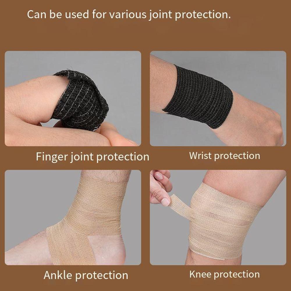 Self-Adhesive Elastic Bandage 25mm Sports Non-Woven Finger Wrist Protection Waterproof Breathable Tape