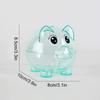 1PC Collectible Saving Box Reusable Coin Money Cash Transparent Money Box For Gift Kids Pig Figure Ornament Storage Bank