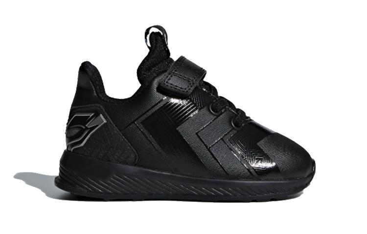 adidas Avengers I Cushioning Abrasion Resistant Breathable Low Top Toddler Shoes Black Infant And Toddler AH2458