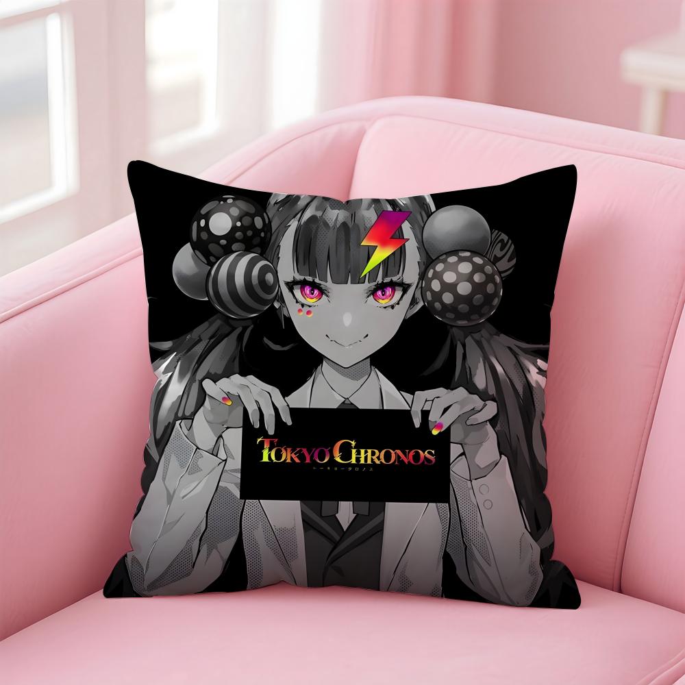 T-TOKYO C-CHRONOS Game Cushion Cover Home & Car Multi-Scene Pillow Cover - Reversible, Soft & Durable for Daily Use