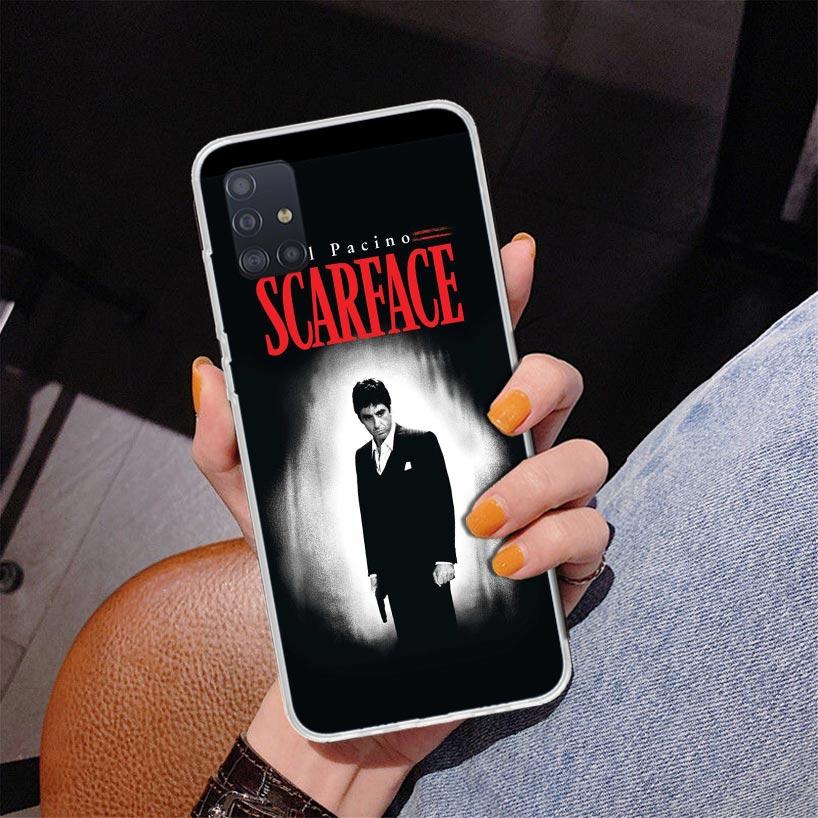 Scarface 1983 Film Al Pacino Movie Phone Case For Samsung Galaxy A52 A32 A22 A12 A51 A31 A50S A30S A20S A10S Note 20 Ultra 10 Pl