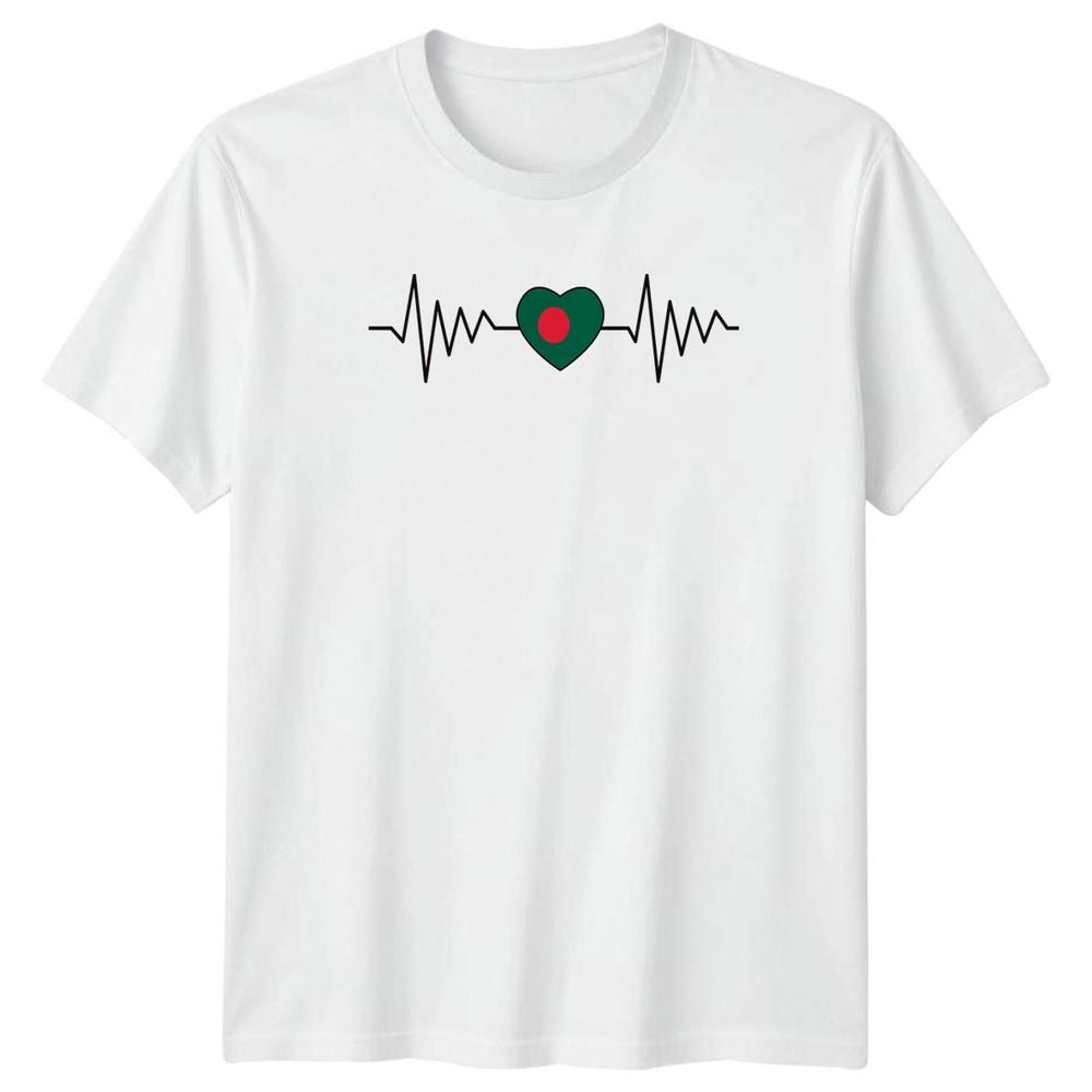 Bangladesh Heartbeat TShirt Bangladesh Patriotism Gift For Him And Her S