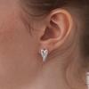 Heart Greenery - Earring 05
