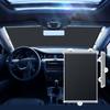 Universal Car Sun Side With Suction Cup Retractable Sunshade Curtain Heat-insulating Anti-UV Press Button Roll Up Car Visor