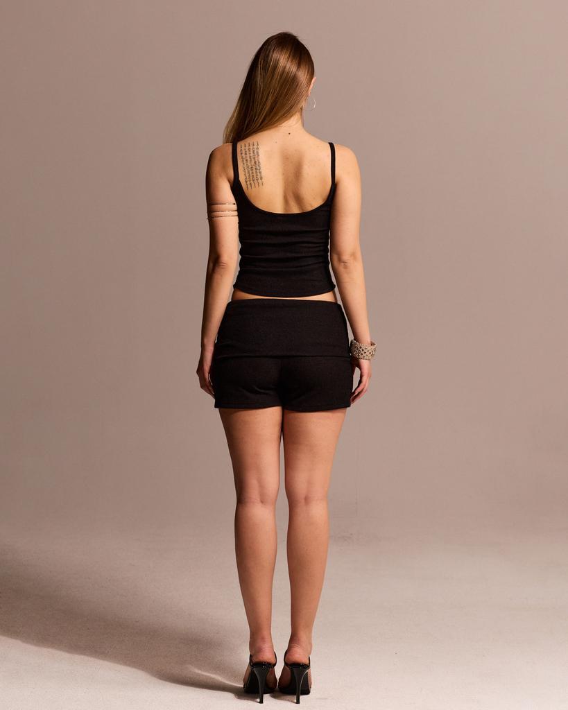 Kulsiseu Cs Cool Knit Shorts-074 (Black)