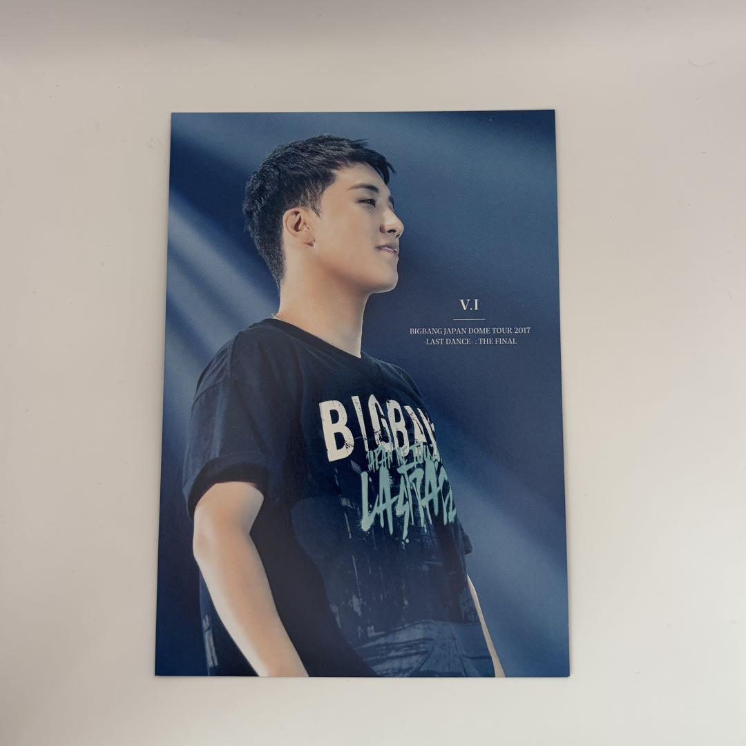 

[USED] BIGBANG LAST DANCE FINAL Postcard V.I Seungri