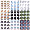 10 Pcs/lot Wholesale Embroidery Patch Iron On Patches For Clothing Patches On Clothes Jackets Decor Applique Sew Supplies