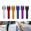 Car Door Lock Knobs Aluminum Alloy Inner Door Lock Pull Pins Automotive Inner Door Pull Pins Decor Universal fit Durable