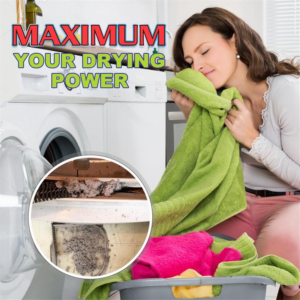 ABIY-1Pcs for Lint Lizard Aspirator Pipe Dryer Vent Cleaner Dryer Lint Vacuum Attachment Lint Remover Dryer Vent Vacuum Hose