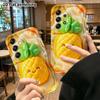 Phone Case: 2D Flat, Suitable for Samsung Galaxy A34 A35 M05 M06 S20 S22 S21 FE Plus 5G Protective Case, Cartoon Pineapple, Perfect Christmas and Hall