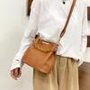 Tote Bag Solid Color Bucket Bags Crossbody Bag Versatile Fashion Leather Handbag