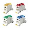 Din Rail Terminals Block One In Several Out 125A Junction Box For Stable Power Distribution Easy To Installation