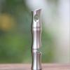 Metal Dog Training Whistle for Silent Training with Chain