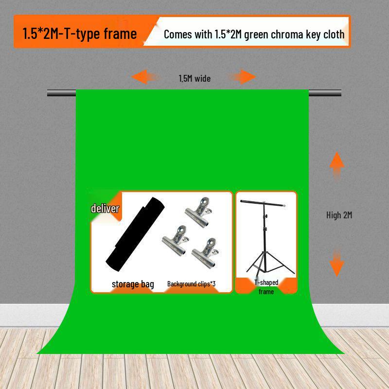 

Утолщенный зеленый фон для фото- и видеосъемки