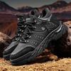 Outdoor Mens Hiking Trekking Shoes Male Walking Sneakers Mens Casual Shoes Wear-resistant Sports Shoes Lightweight Work Shoes