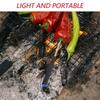 6Pcs Stainless Steel Barbecue Fork Set Telescopic Chocolate Fruits Sticks  Outdoor Cooking