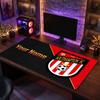 Southampton FC Custom Large Mouse Pad, Personalized Name Text Print, Football Logo Non‑Slip Desk Mat Gaming Gift