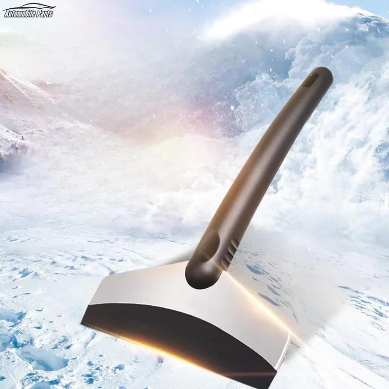 

1PC Snow Removal Scraper Car Windshield Durable Snow Shovel Ice Shovel for All Auto Parts Window Cleaning Tool чёрный