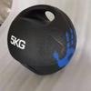 Double Handle Solid Rubber Medicine Ball