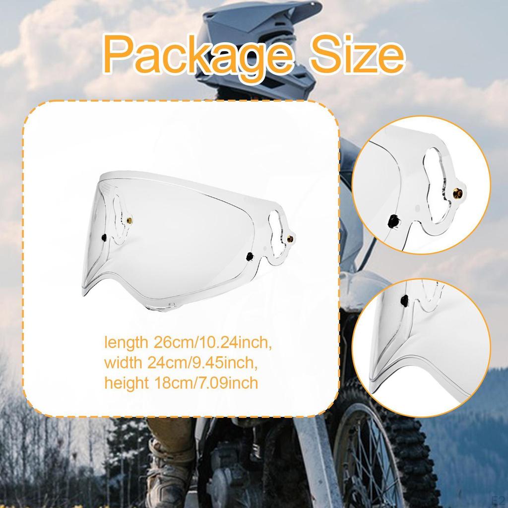 Bike Helmet Visor Lens Wind Replace Lightweight for Tour X5 Outdoor Biking Motorcycling