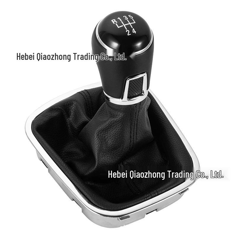 

Fits Volkswagen Polo 6C (2015-2018) manual models: integrated gear shift knob and lever compatible. 6-speed чорний