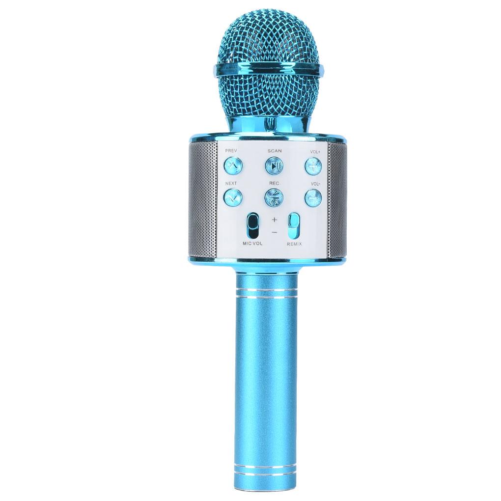 Machine De Karaoké Portable Pour Enfants Avec 2 Micros Sans Fil - Bluetooth, Lumières LED, 4-12 Ans