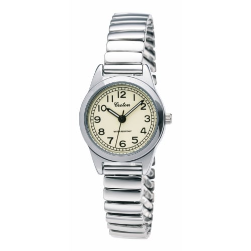 

Croton RT-178L-02 Women s Silver Watch with 3 Hands