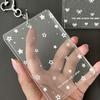 Transparent Photocard Holder Acrylic Kpop Idol Card Protetion Cover Credit Id Bank Card Photo Display Holder Student Card Case Set