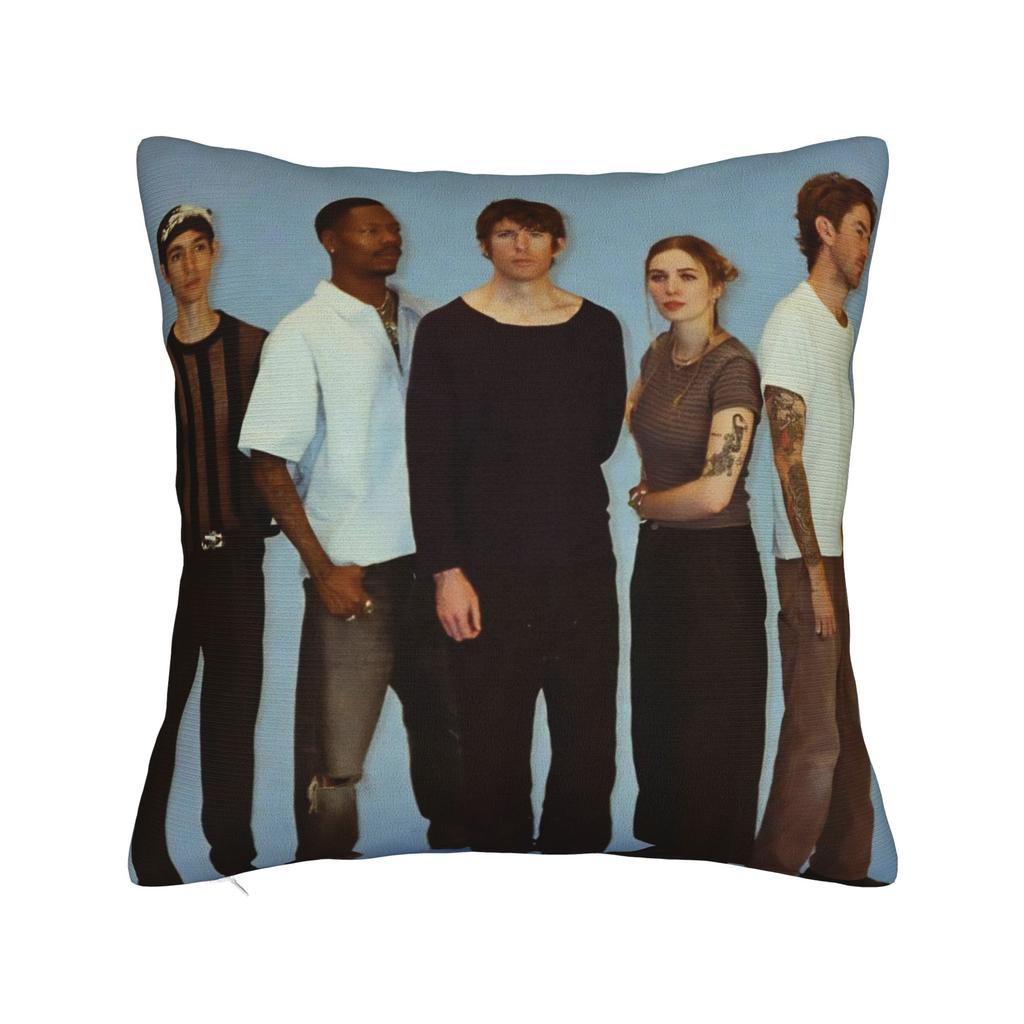 Decorative Pillow Covers Turnstile Rock Band Tour Merchandise Living Room  Throw Pillow Case Cover Square Multiple Sizes