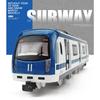 1/87 G1001 High-speed Metro Train Pull Back Connection Vehicle Model Kids Vehicle Children's Toy