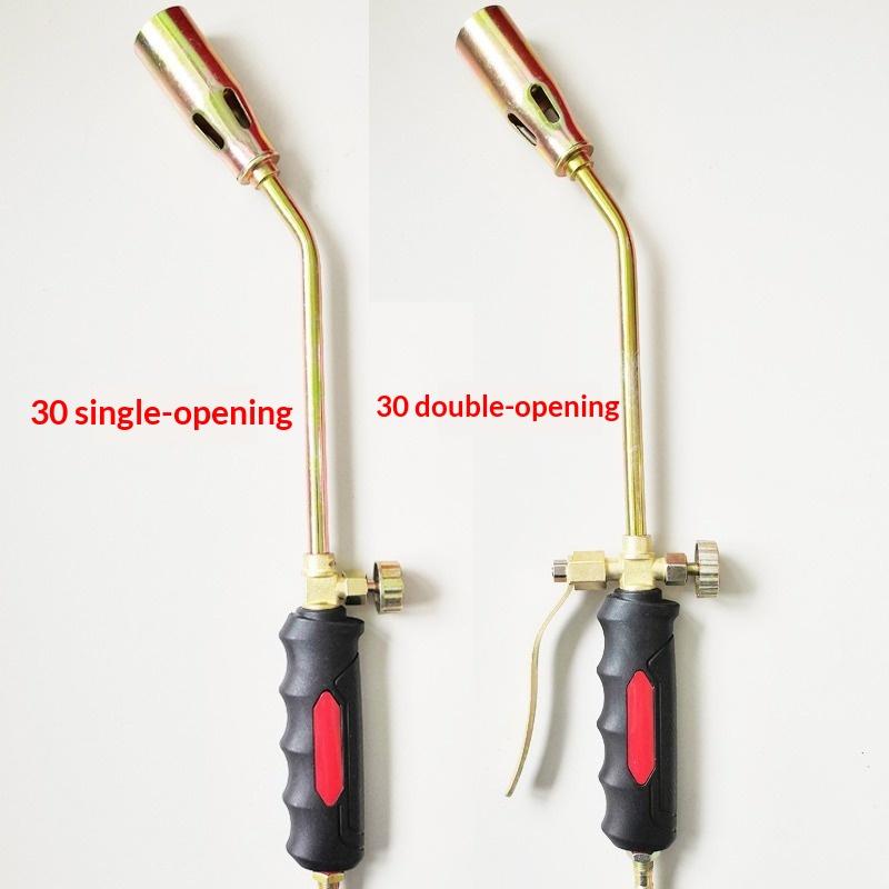 Single Double Switch Lpg Liquefied Gas Torch Portable Flamethrower Spitfire For Outdoor Camping Hiking Bbq Ignition Use