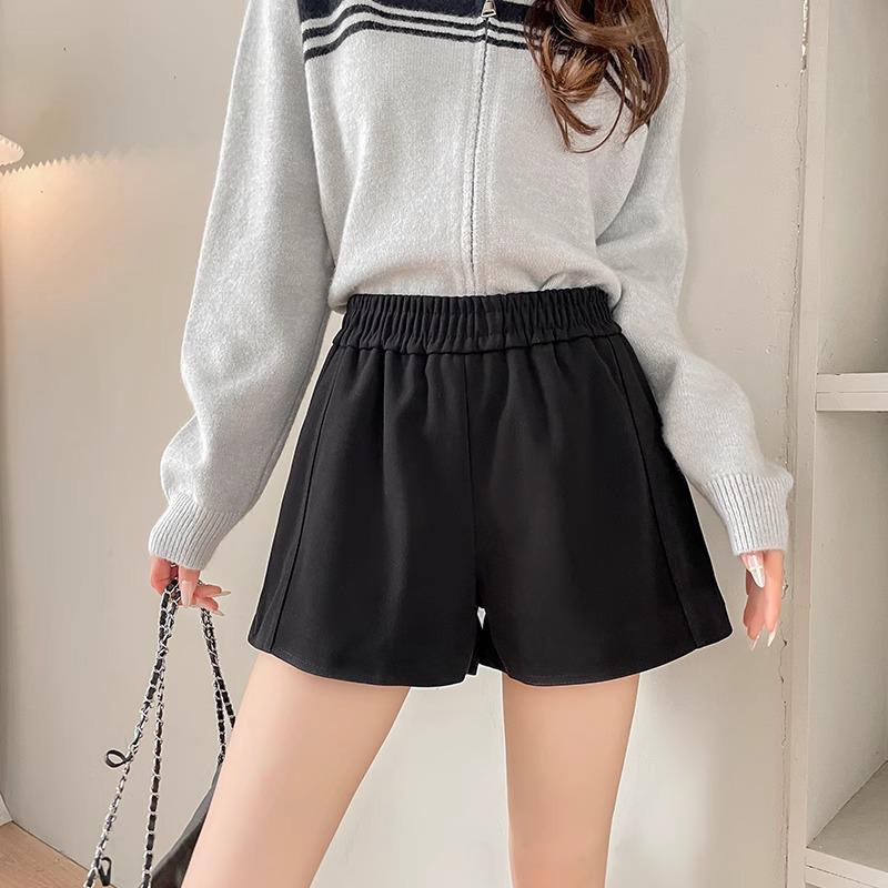 

Women s High-Waist A-Line Slimming Casual Shorts - Autumn/Winter 2024 XXL
