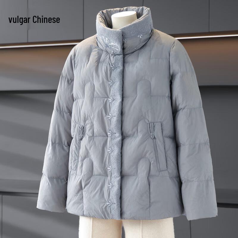 

New Chinese Style Mid-Aged Women s Thickened Cotton Padded Winter Coat 3XL
