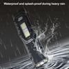 LED Flashlight with Power Display High Lumens Super Bright Waterproof Compact Portable Rechargeable Handheld Flashlight