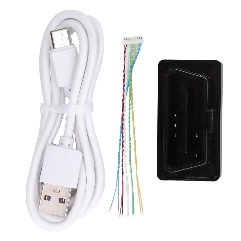 Universal TK900 LCD Touch Screen Smart Key Remote Keyless Entry for Start Stop Engine Button Models Silver