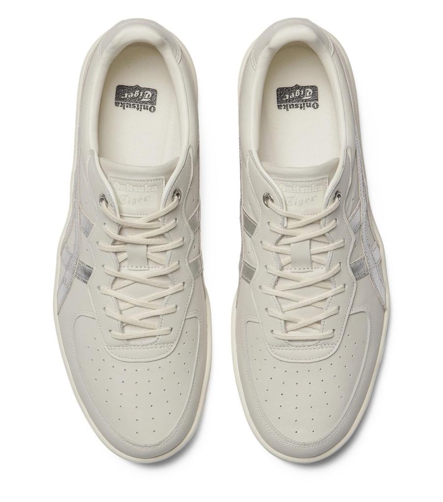 1183C630-100 Onitsuka Tiger GSM SD "CREAM/PURE SILVER"