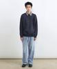 INSILENCE Distressed Painted Denim Pants Blue