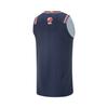 Li Ning CBA Series 24-25 Season Guangdong Hongyuan Fan Edition Round Neck Pullover Logo Print Sleeveless Basketball Jersey Men Jersey AAYU581-1