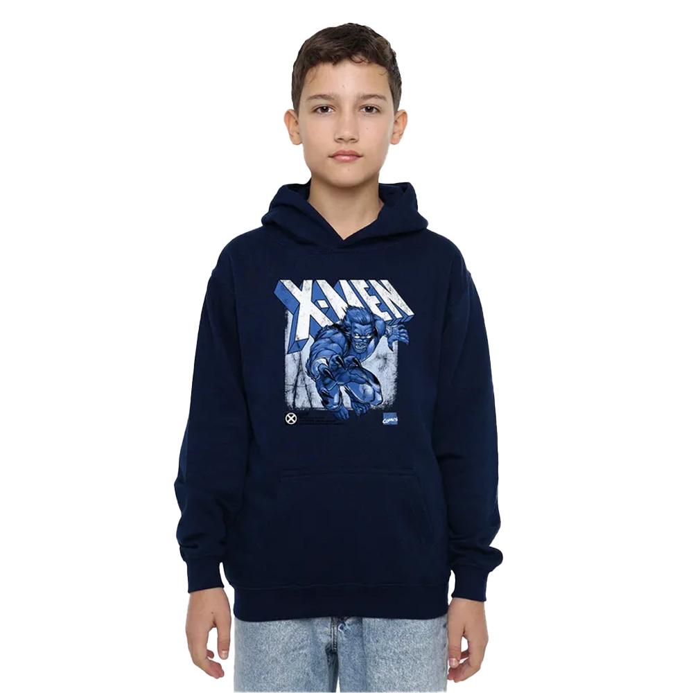 X-Men Childrens/Kids Beast Pull Over Hoodie