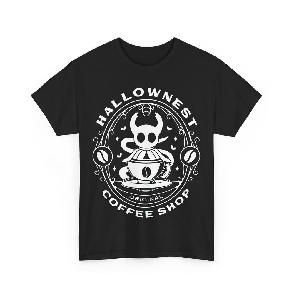 

Hallownest Coffee Emblem Unisex T-Shirt. Hollow Knight Video Game. Silksong. 4XL