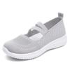 Shoes Women's Summer New Cloth Shoes Large Size Women's Shoes Breathable Fly-woven Shoes Soft Sole Casual