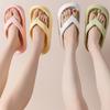 Supersoft Thick Sole EVA Unisex Flip Flops Home Non-slip Light Slides Outdoor Versatile Beach Flat Sandals for Couples Sandalias