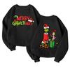 Children's Fashionable Lightweight Long-sleeved Round Neck Pullover With Pockets Printed Pullover