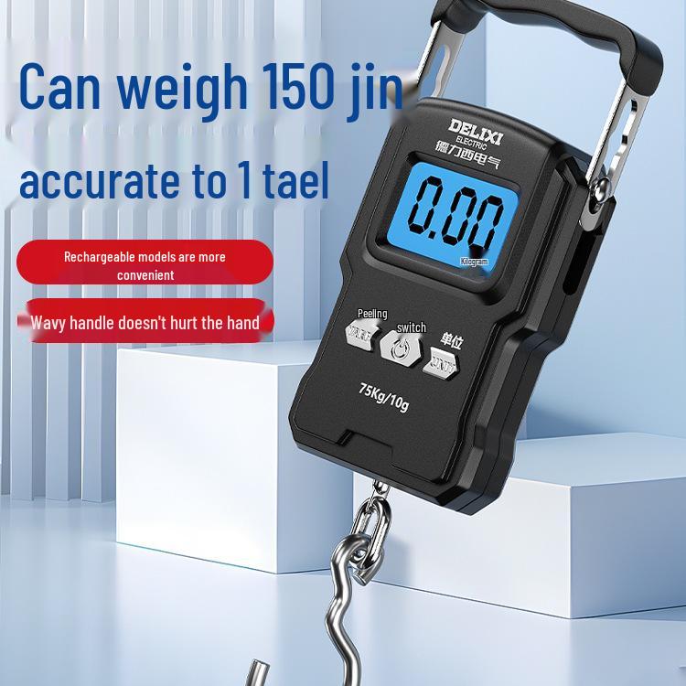 Compact High-Precision Digital Handheld Scale for Home Use Battery 40KG + 2 Batteries