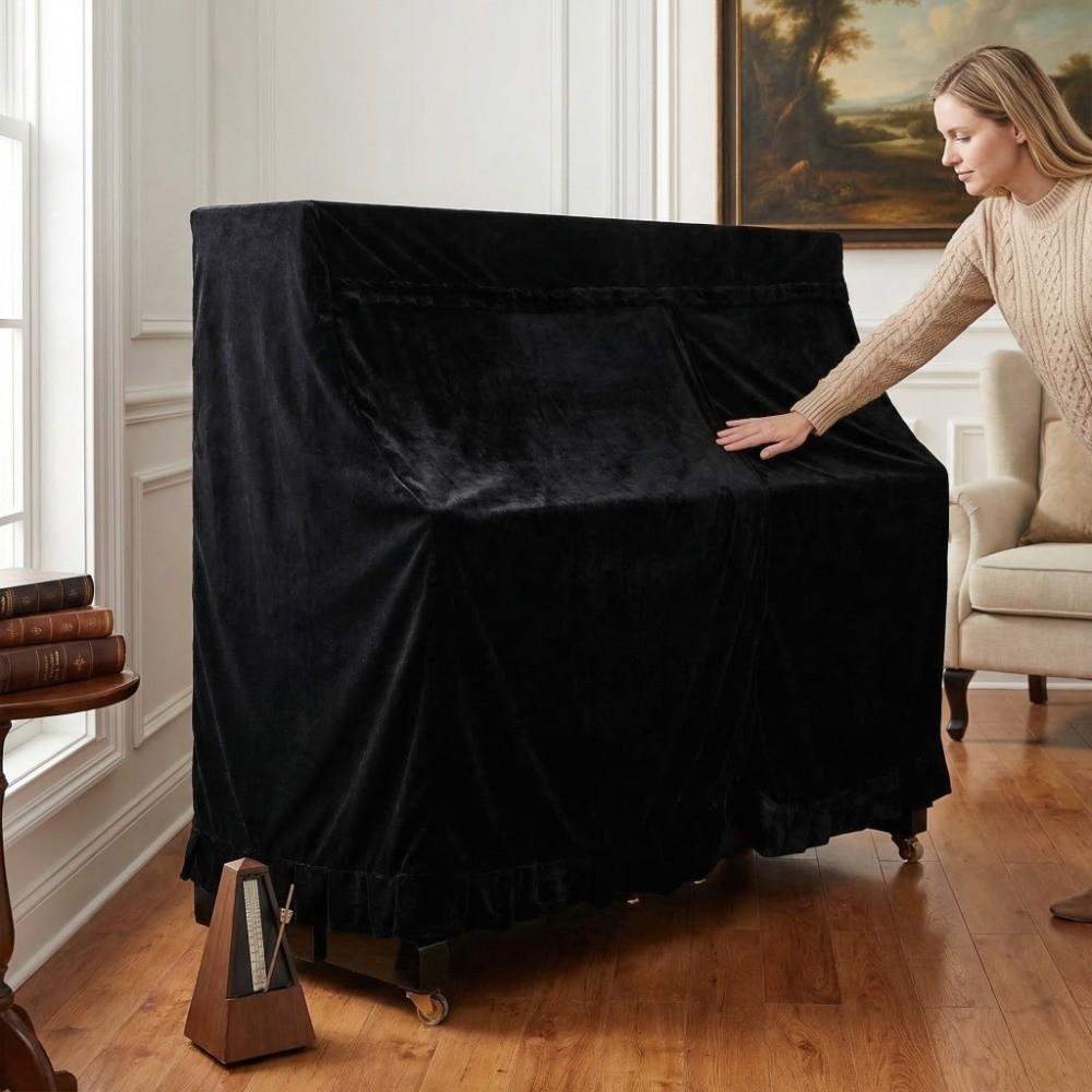 Haushaltsgebrauch Wasserdichte Klavierabdeckung Staubdicht 153x35x110cm Staubschutz Sonnenschutz Stehende Geräteabdeckung Innenabdeckung