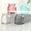 Glass Bud Vase Small Clear Flower Vase for Centerpiece Vintage Decorative Vase for Wedding Party Baby Shower Dining Table Decor
