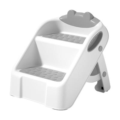 Banyo için 2 Basamaklı Tabure Çocuklar için Basamaklı Tabure Katlanabilir Kaymaz Küçük Çocuk Basamaklı Tabure Taşıması Kolay Merdiven Tabure Yardımcı