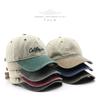 Retro and Old Washed Baseball Cap Four Seasons Letter Embroidered Cap Couple Outdoor Spring and Summer Visor